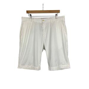 Polo Ralph Lauren Mens White Cotton Shorts Size 36
